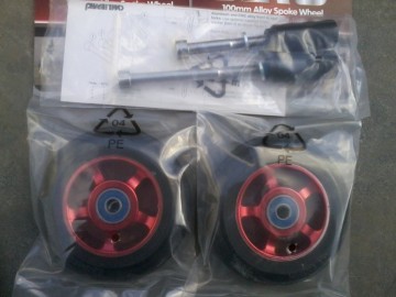 Stuntstep pegs met wielset