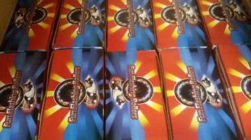 doos met 20sets  flashing rollers met rem