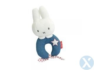 Nijntje Denim Blue Rammelaar