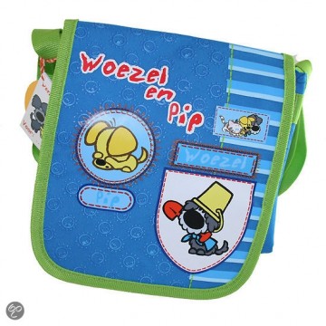 Woezel en pip schoudertas