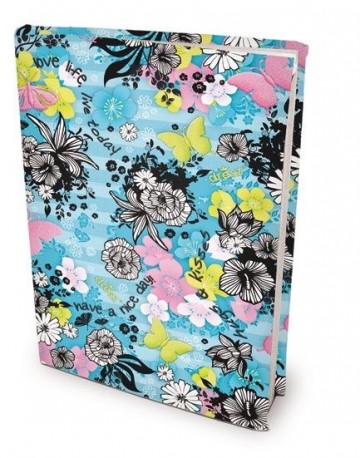 Dresz rekbare boekenkaft flowers