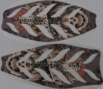 griptape sticker voor de ripstik air pro Destroy