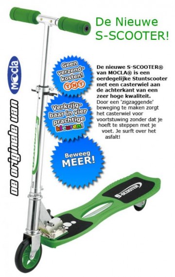 S-scooter groen