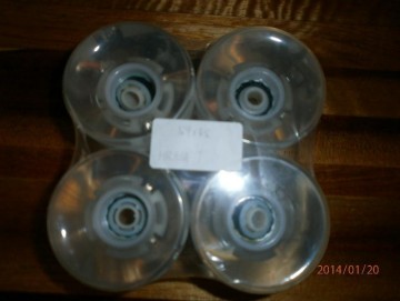 Swass skateboard wielen met ledlicht 