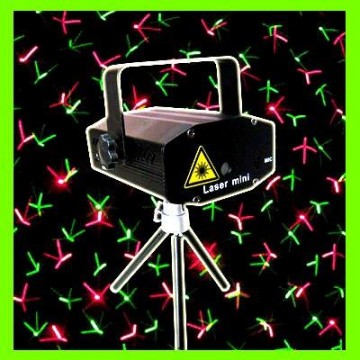 zwarte mini disco laser