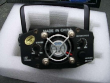 zwarte mini disco laser