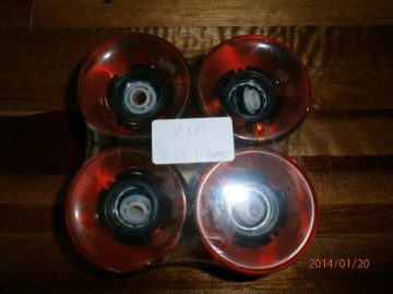 skateboard wielen met licht