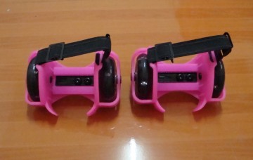 Flashing rollers roze met rem