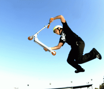 Razor stuntstep pro rood