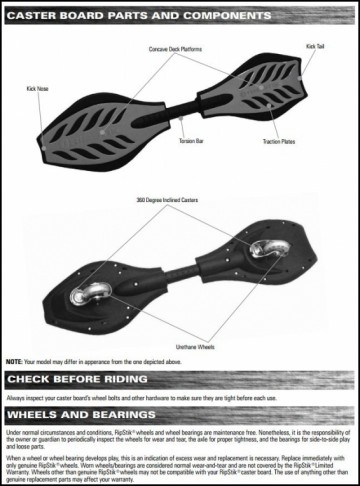 Ripstik Brights blauw rood berry