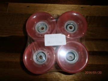 Swass skateboard wielen met ledlicht 