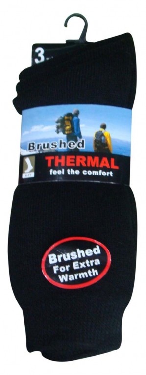 Drie paar warme thermo sokken 