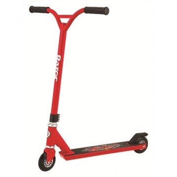 Beast Razor stuntstep rood met Y-bar