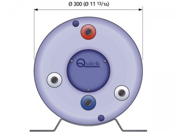 Quick B3 Boiler 25 liter 220V/800 W